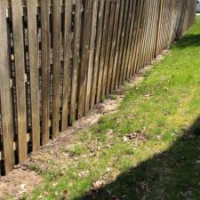 Fence Cleaning and Restoration 1